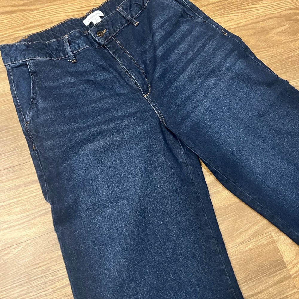 Liz Claiborne Navy Flare Jeans